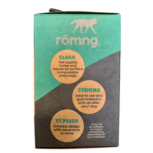 compostable plant-based dog poop bags