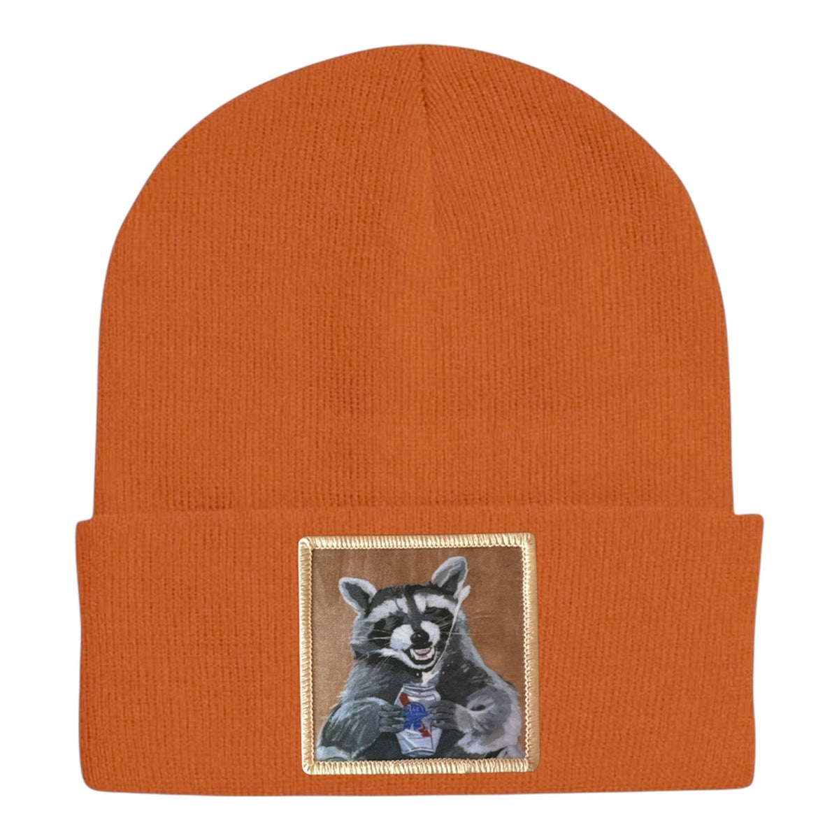 Beer Bandit Raccoon Beanie